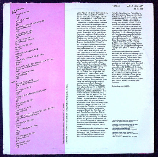 Vinyle The Shadows Amiga rose