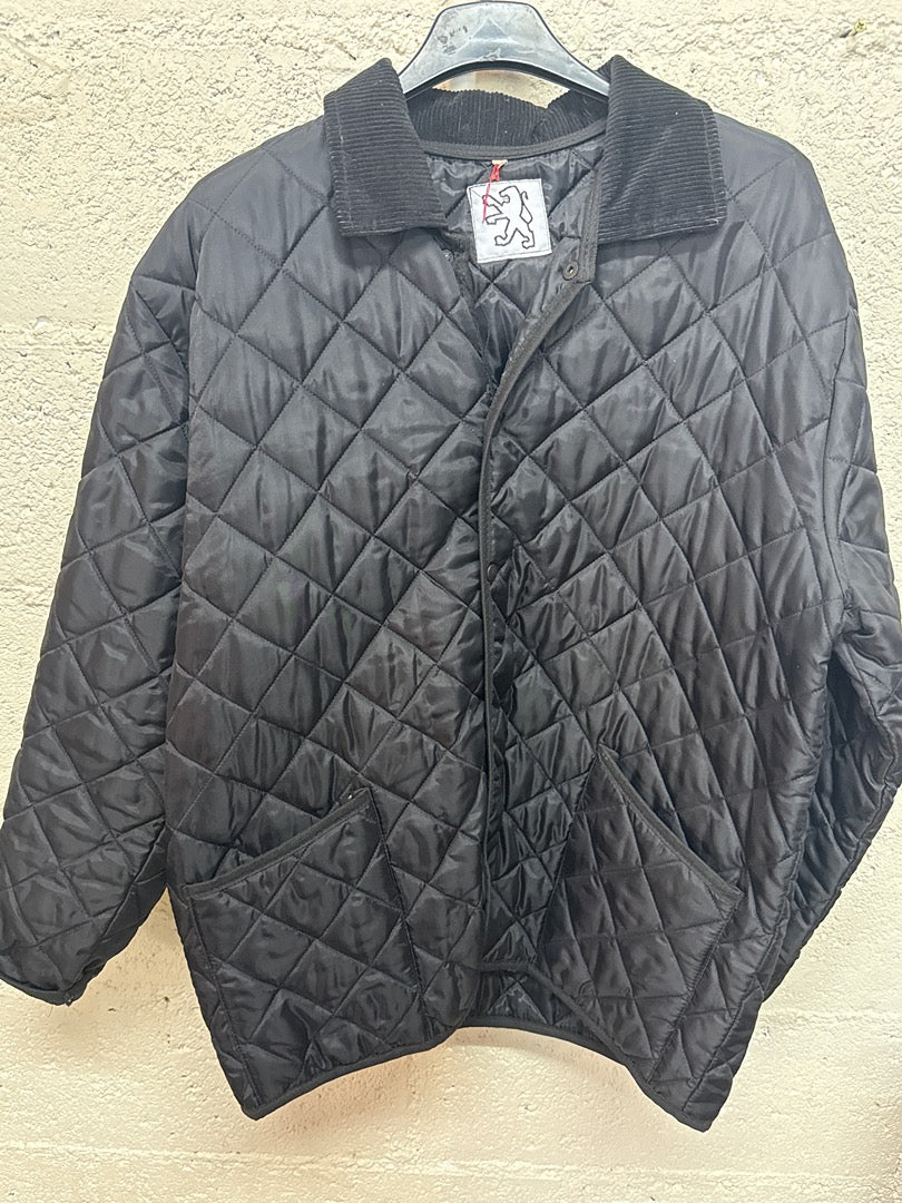 Veste Peugeot – Veste matelassée noir L