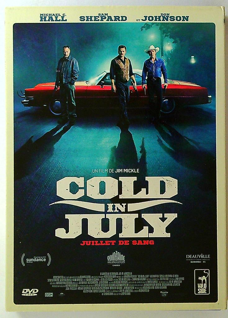 Dvd Cold in July - Juillet de Sang - Wild Side