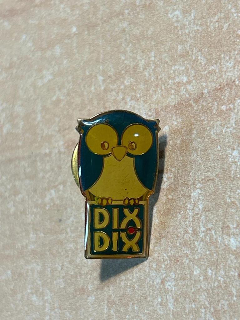 Pin's Chouette / Hibou Dix Dix
