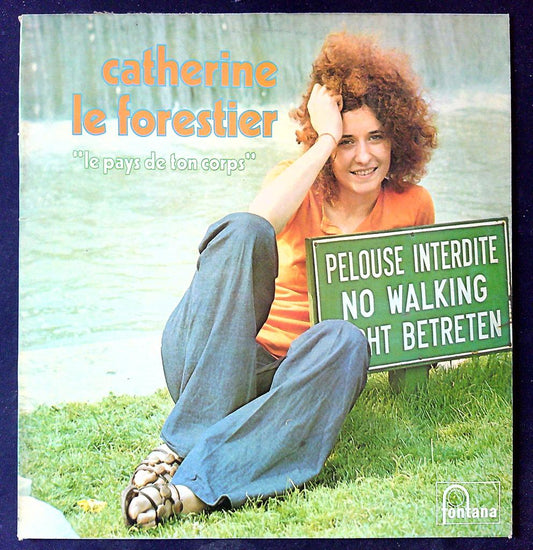 Vinyle 33t Catherine Le Forestier Le pays de ton corps vinyle catherine leforestier fontana