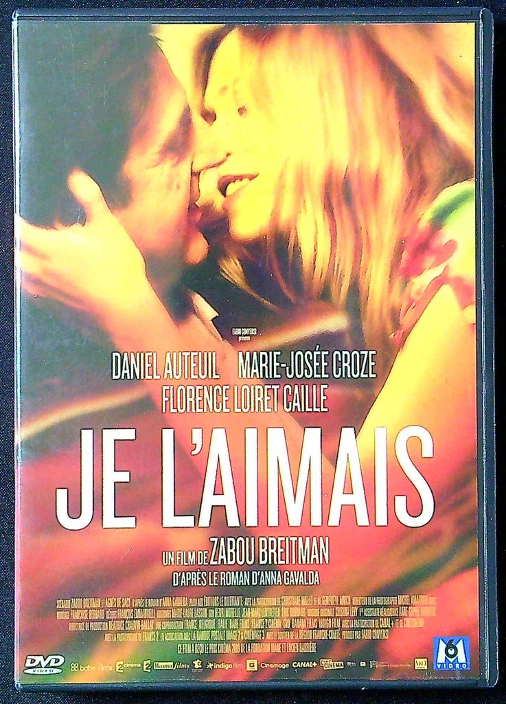 Dvd Je l'aimais – Zabou Breitman – Drame – Drame romantique