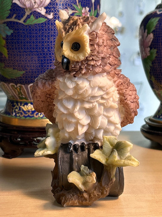 Figurine Hibou / Chouette Résine