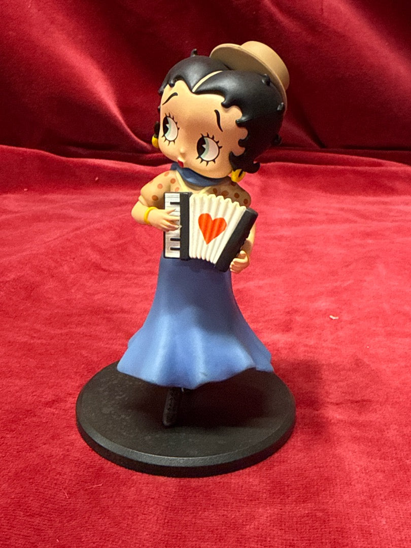 Figurine Betty Boop accordéon Fleischer Studios