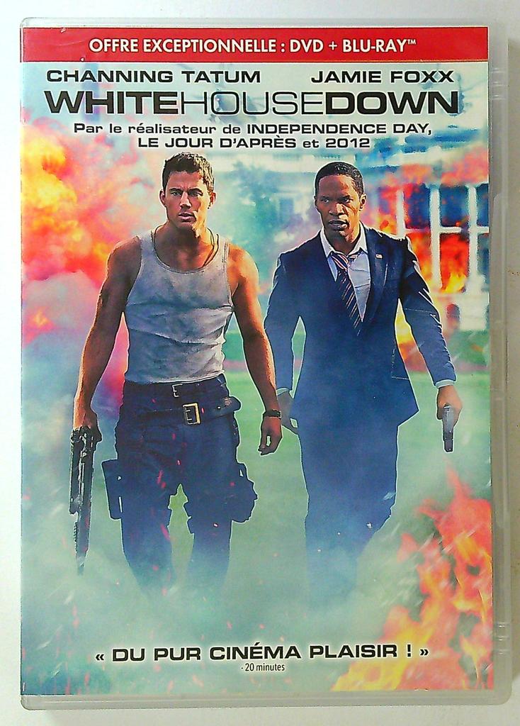 White House Down Blu-ray + Dvd Channing Tatum Jamie Foxx