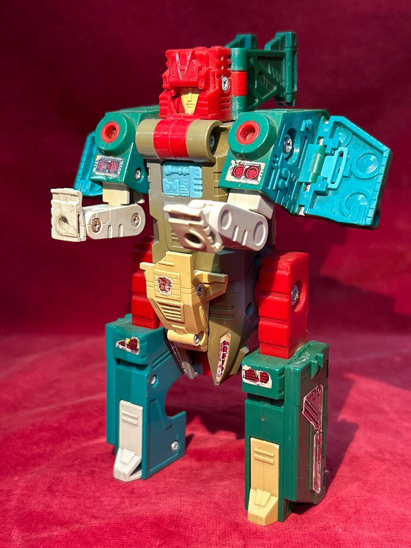 Figurine robot transformable vintage Hasbro Transformers G1 Slugslinger