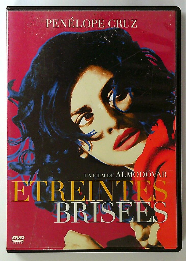 Dvd Étreintes Brisées - Almodóvar - Penélope Cruz
