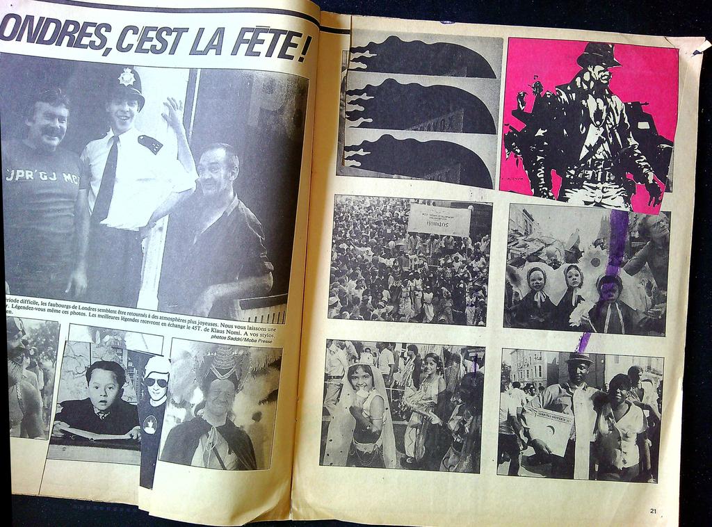 Magazine – Gig n°11 Octobre 1981 – Musique – Klaus Nomi Grace Jones