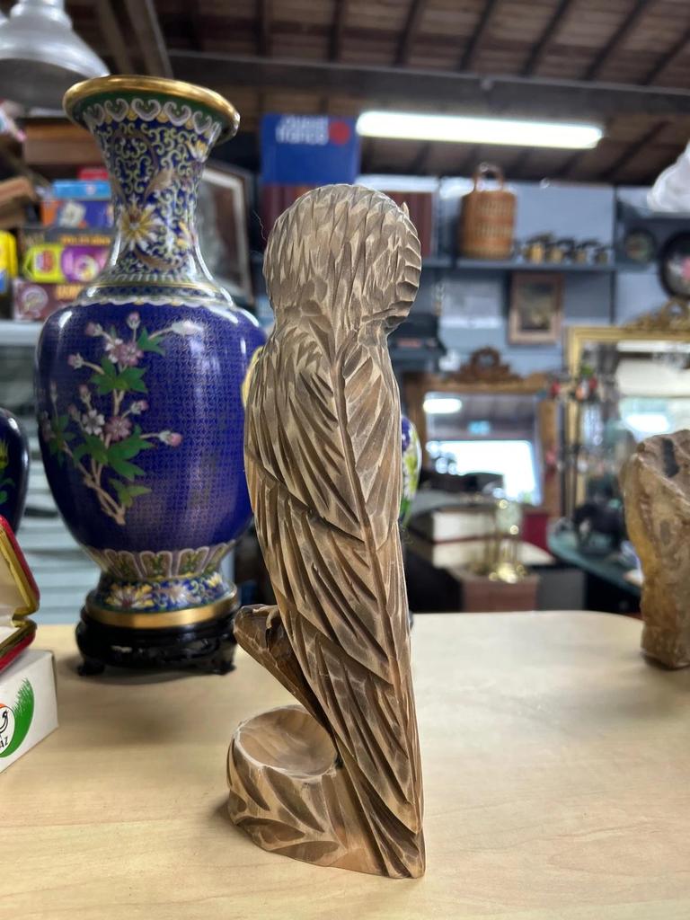 Statuette Bois Chouette / Hibou