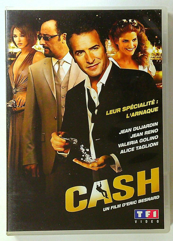 Dvd Film Cash Jean Dujardin Jean Reno Tf1 Vidéo