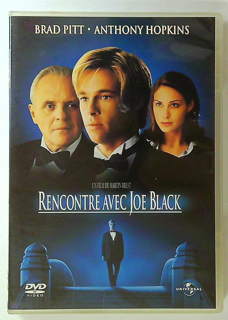 Dvd Rencontre avec Joe Black brad Pitt Anthony Hopkins