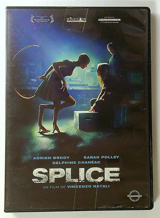 Dvd Splice Vincenzo Natali Adrien Brody Gaumont