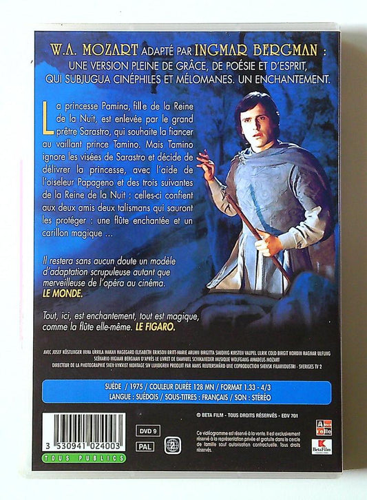dvd La flûte enchantée Ingmar Bergman Mozart