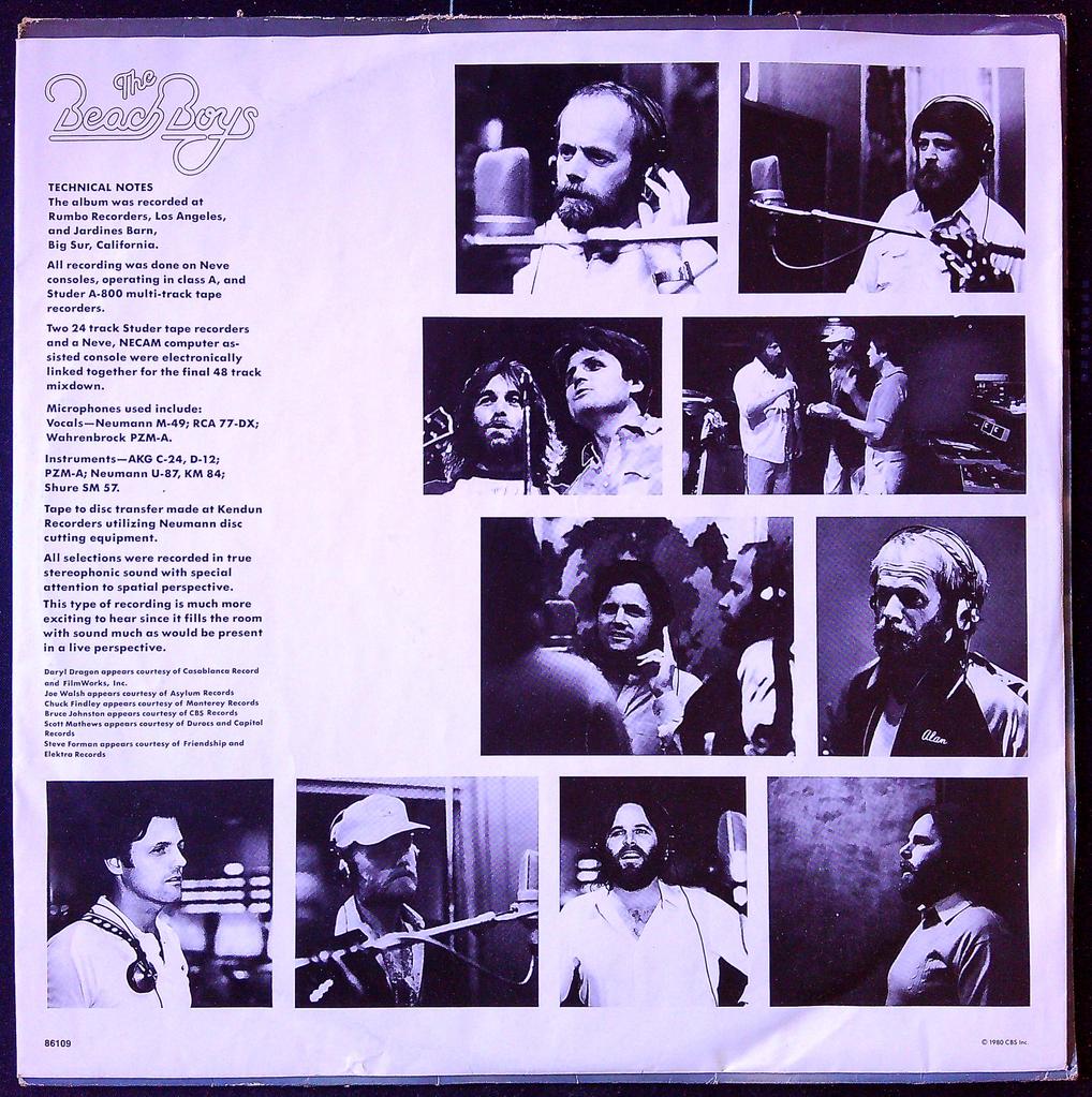 Vinyle The Beach Boys Keepin The Summer Alive Cbs