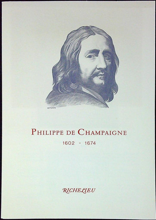 Philippe De Champagne Enveloppe Dépliant Timbre 1er jour Encart Fdc Yvert et Tellier