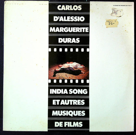 Disque Vinyle – Carlos D'alessio – Musique – India Song