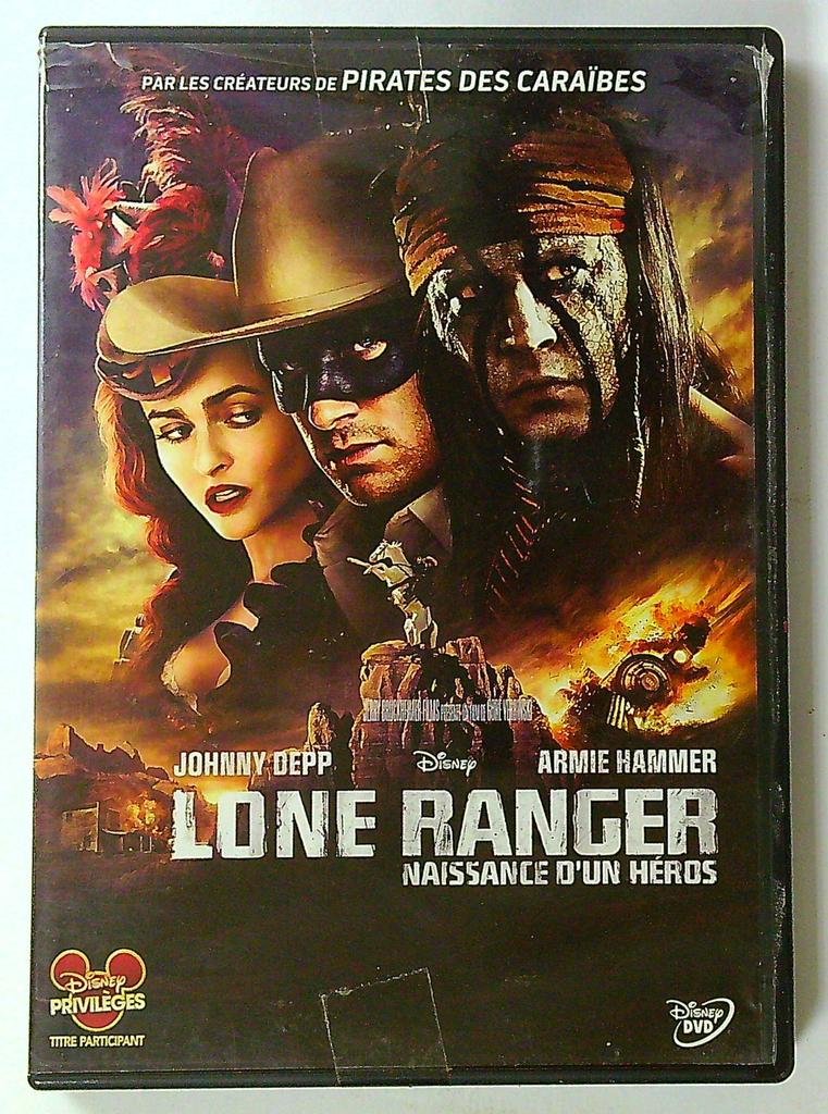 Dvd Lone Ranger Naissance d'un Héros Disney