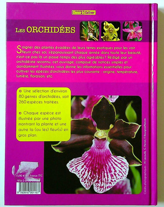 Livre Les Orchidées Marcel Lecoufle Éditions Artémis
