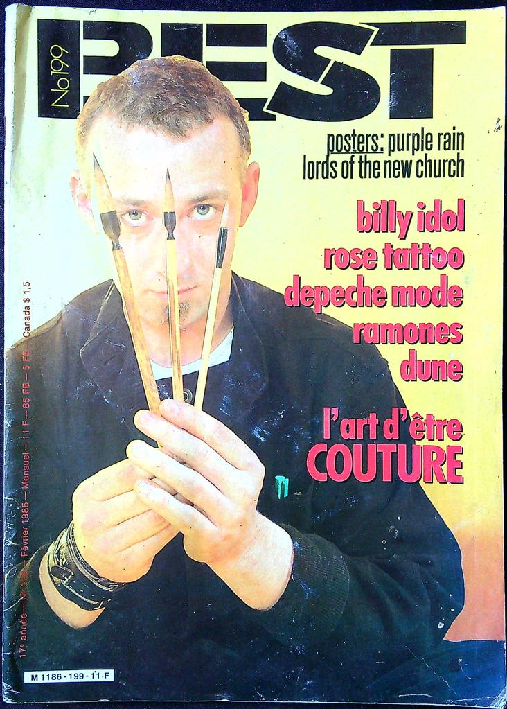 Magazine – Best n°199 – Presse – Charlélie Couture