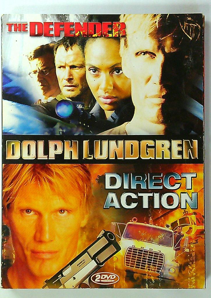 Coffret 2 Dvd Dolph Lundgren : The Defender + Direct Action