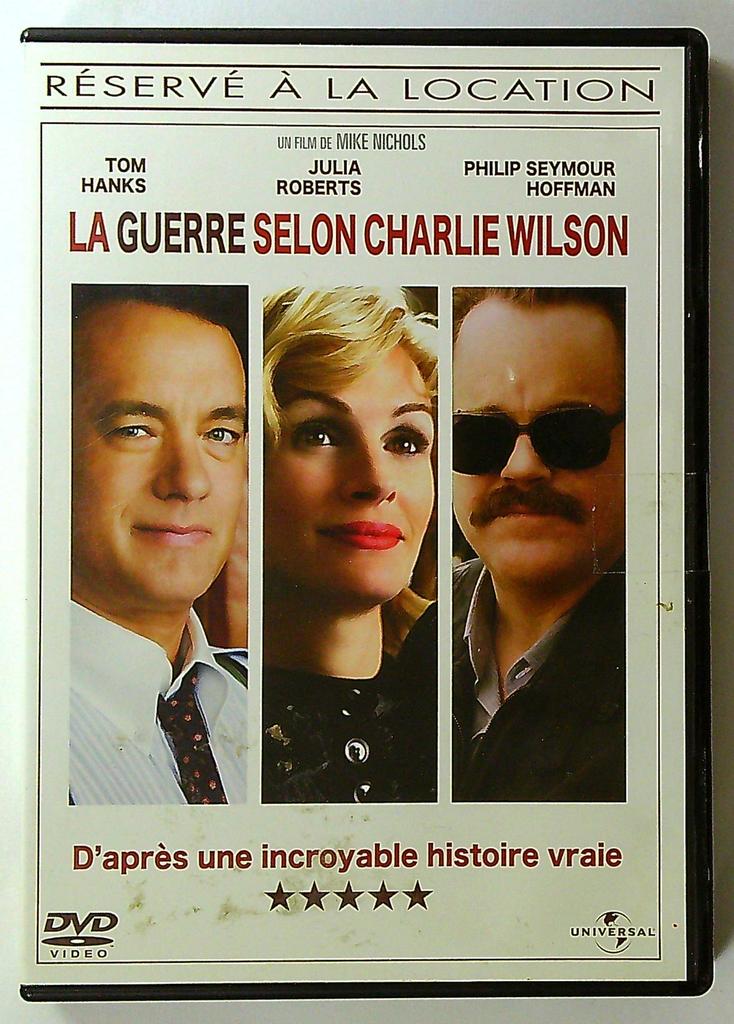 Dvd La Guerre selon Charlie Wilson Tom Hanks Julia Roberts