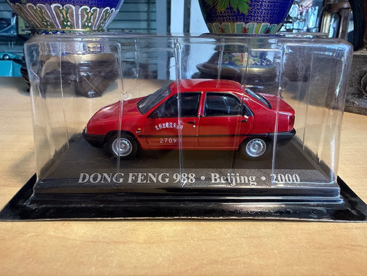 Voiture miniature – Dong Feng 988 – Jouets – Rouge blister