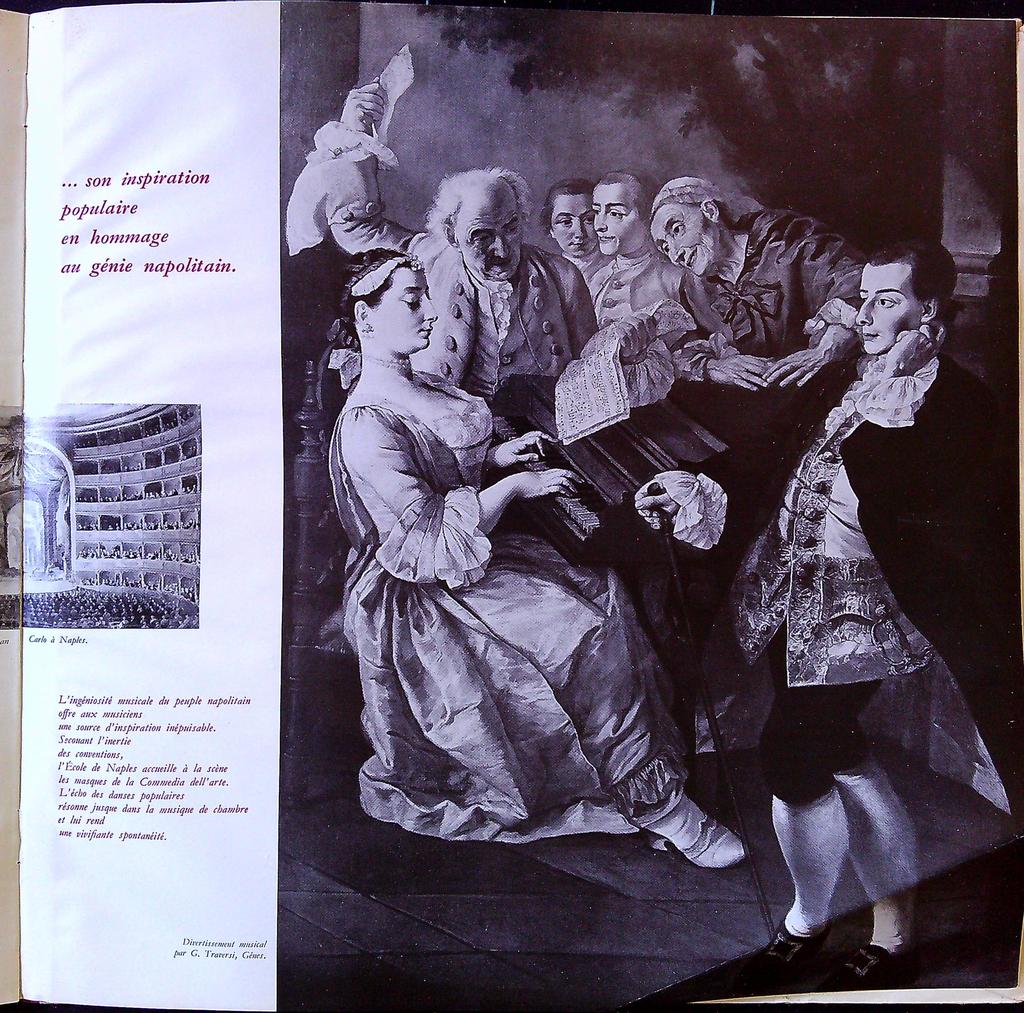 Disque vinyle – Philips – Musique classique – L'école de Naples