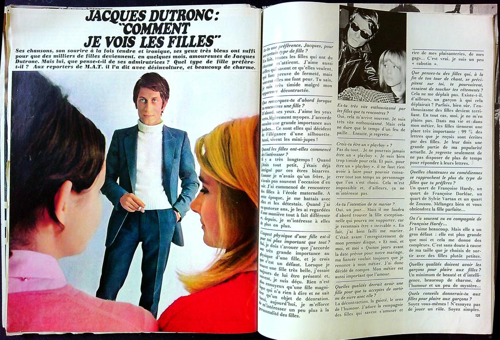 Magazine – Mademoiselle Âge Tendre Avril 1967 – Presse – Vintage