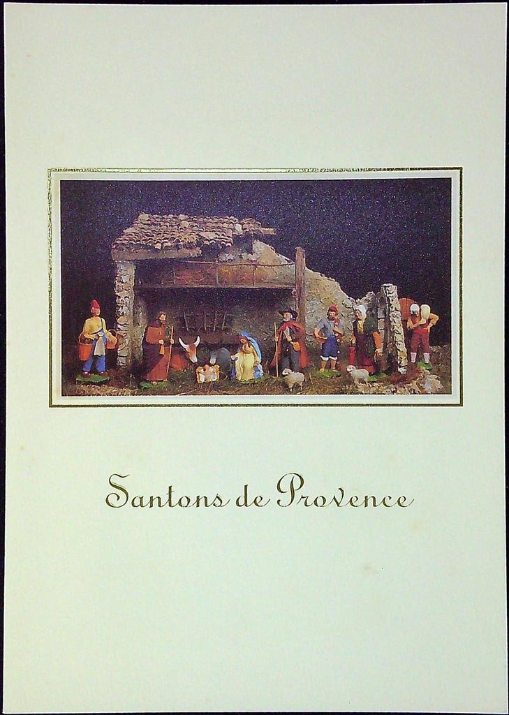 Santons De Provence Enveloppe Dépliant Timbre 1er jour Encart Fdc Yvert et Tellier
