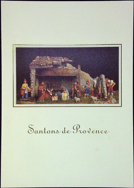 Santons De Provence Enveloppe Dépliant Timbre 1er jour Encart Fdc Yvert et Tellier