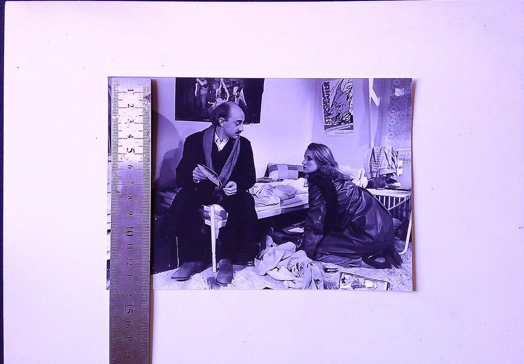 Photographie originale Michel Blanc Marie Christine Barrault Kipa