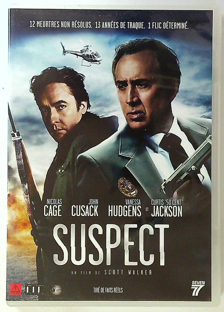 Dvd Suspect Nicolas Cage John Cusack thriller policier