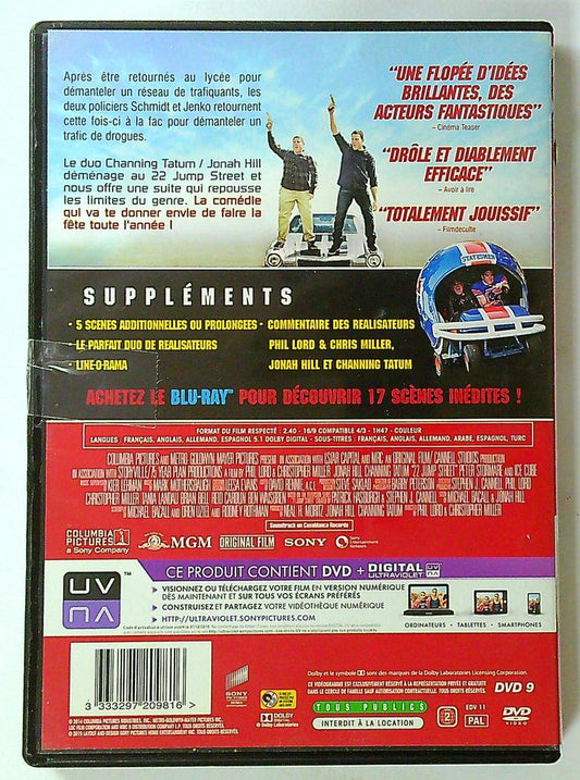 dvd 22 Jump Street Jonah Hill Channing Tatum