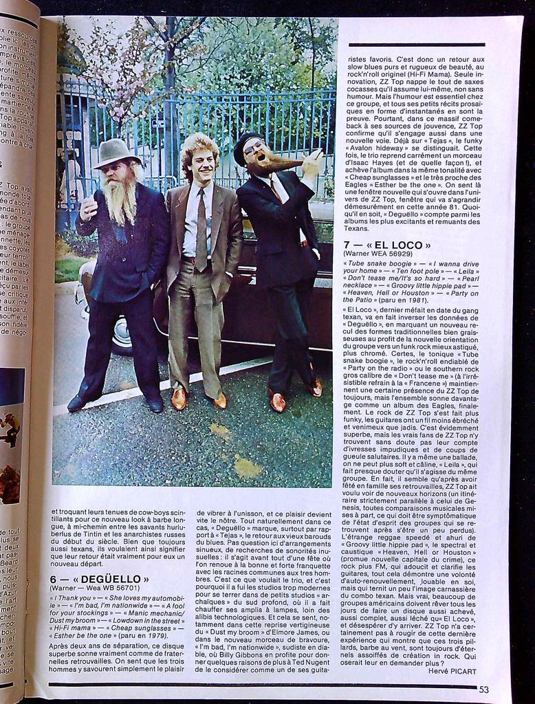 Magazine Best n°160 – Novembre 1981 – Musique Rock The Clash