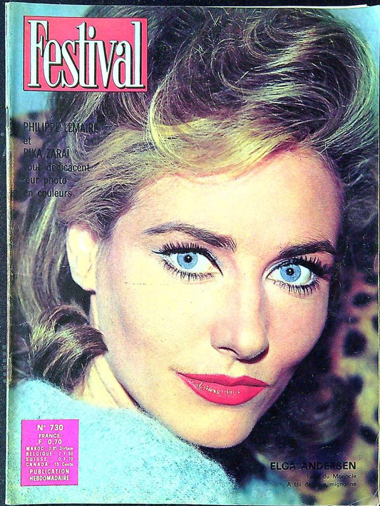Magazine Festival N° 730 – Cinéma – Elga Andersen vintage