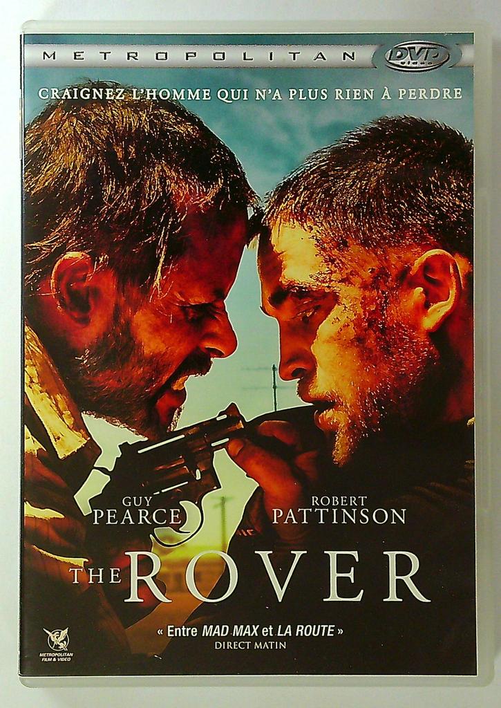 Dvd The Rover avec Guy Pearce et Robert Pattinson