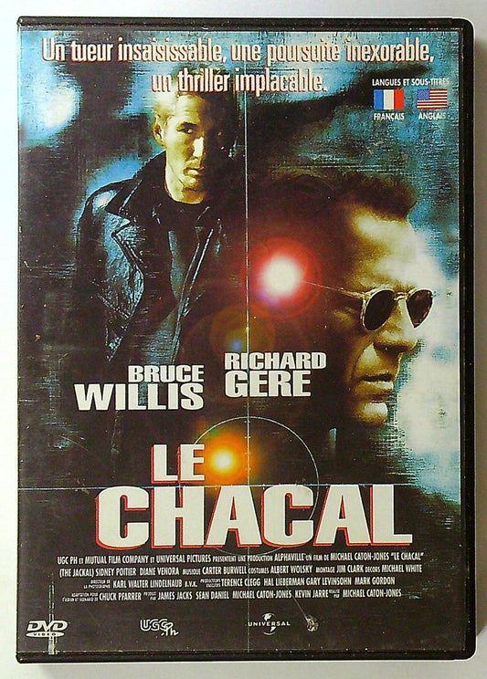 Dvd Le Chacal bruce Willis richard Gere thriller action