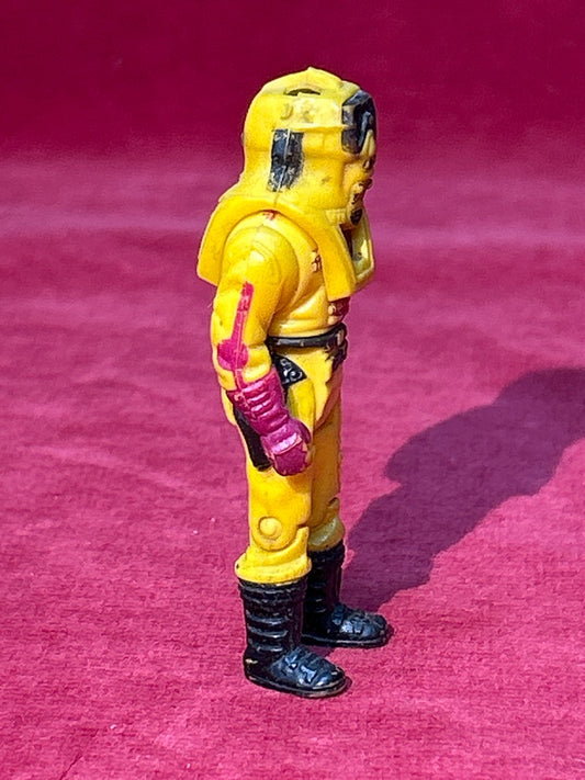 Figurine Mask Brad Turner vintage combinaison jaune et casque