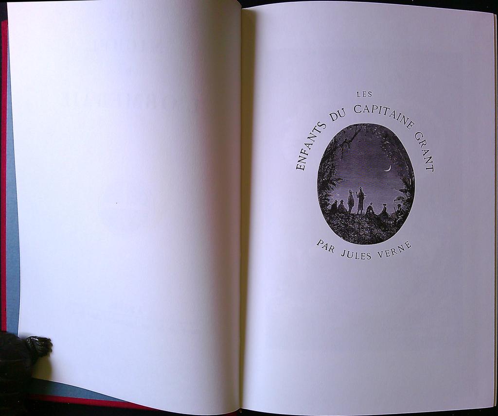 Livre Jules Verne – L'ormeraie – Livre – Capitaine Grant
