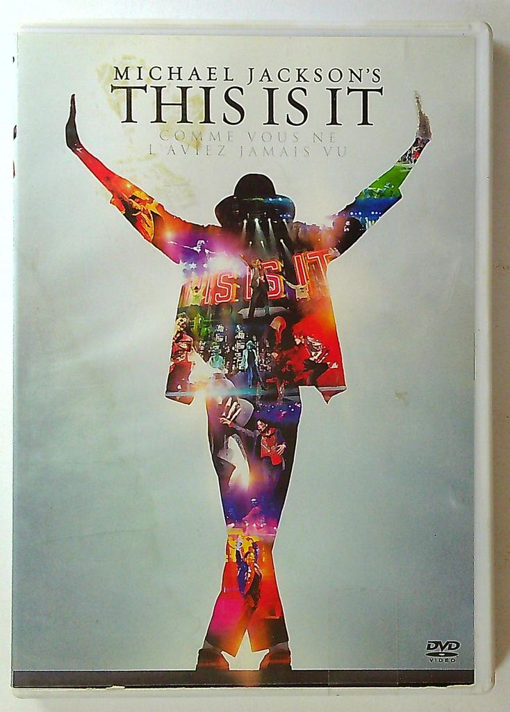 Dvd Michael Jackson This Is It musique documentaire