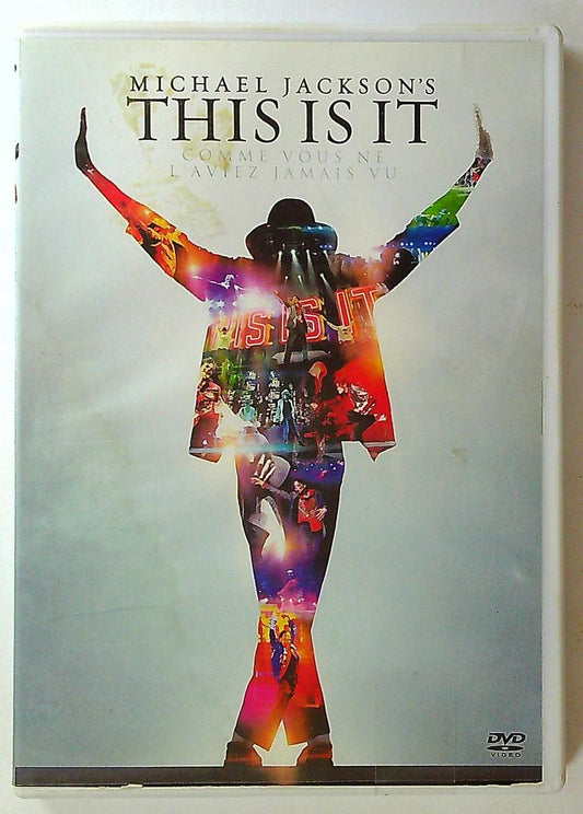 Dvd Michael Jackson This Is It musique documentaire