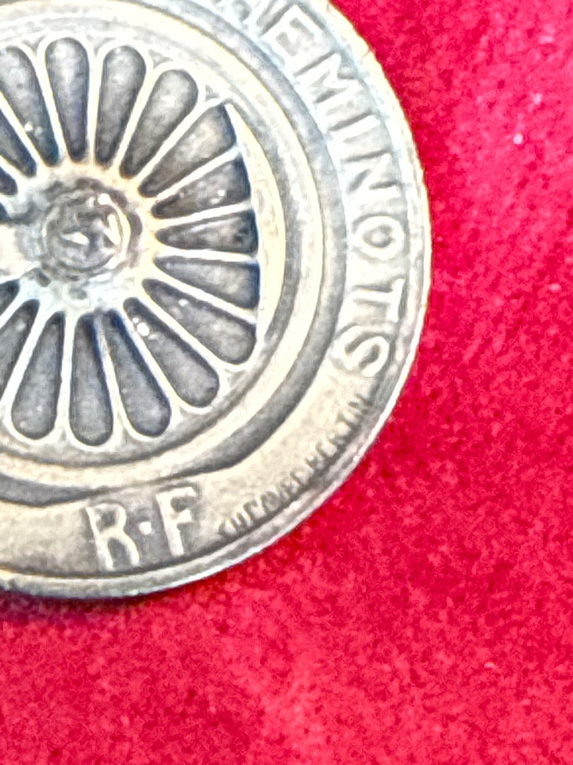 Médaille des cheminots – Georges Guiraud – Numismatique – Modèle 1942