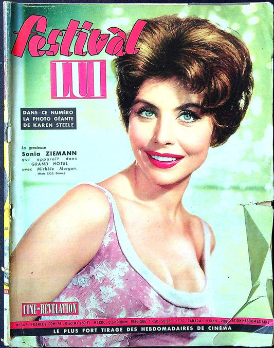 Magazine Festival Lui N° 367 – Revue vintage – Sonia Ziemann