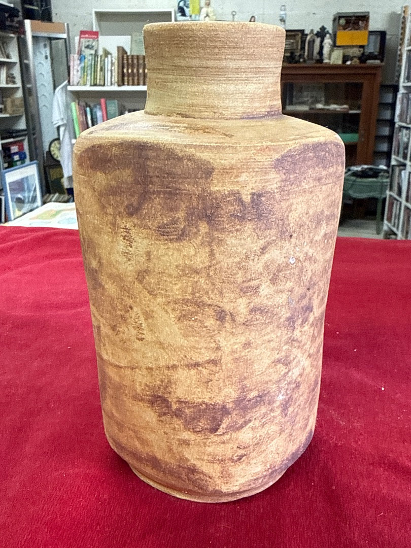 Vase en céramique – Motif tournesol