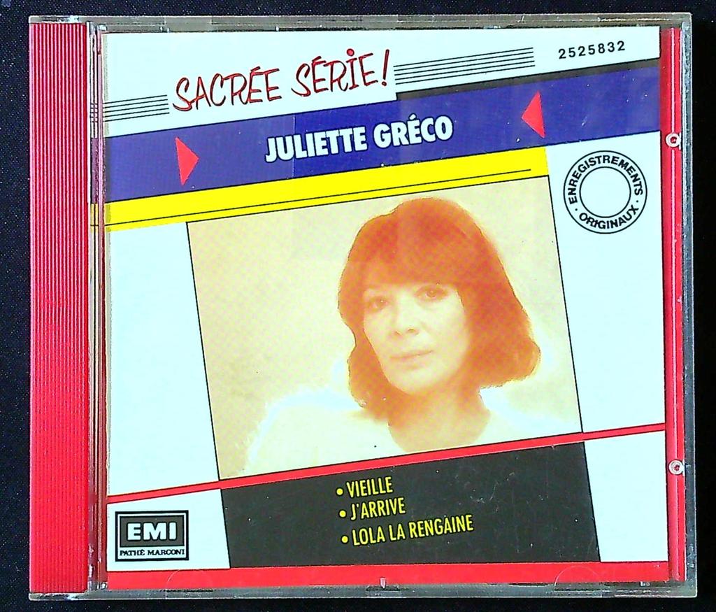 Cd – Juliette Gréco – Musique – Sacrée Série !