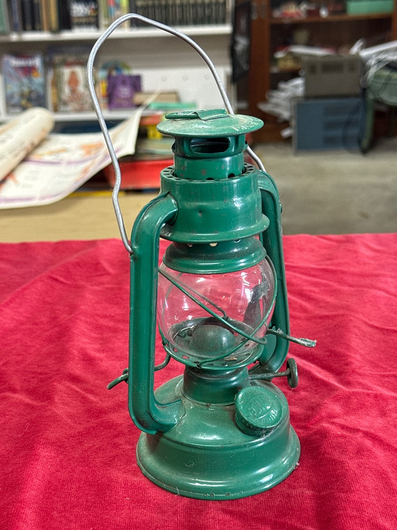 Lanterne tempête – Hk-103 – Luminaire – Vintage métal vert