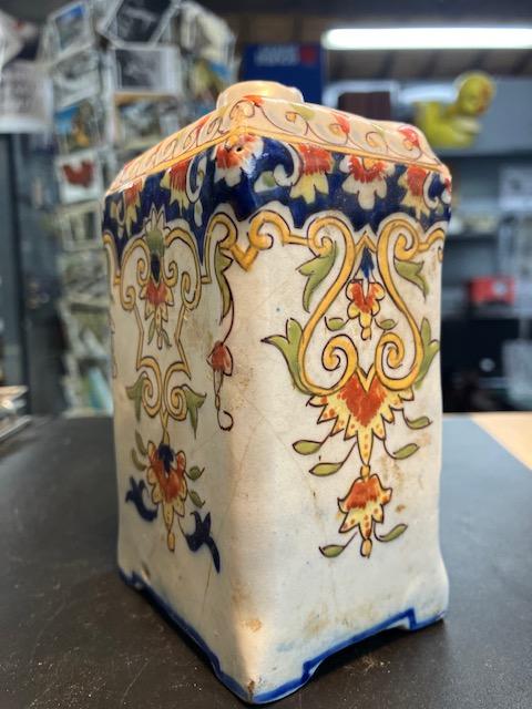 Bouteille – Céramique – Décoration – Ancien Multicolore