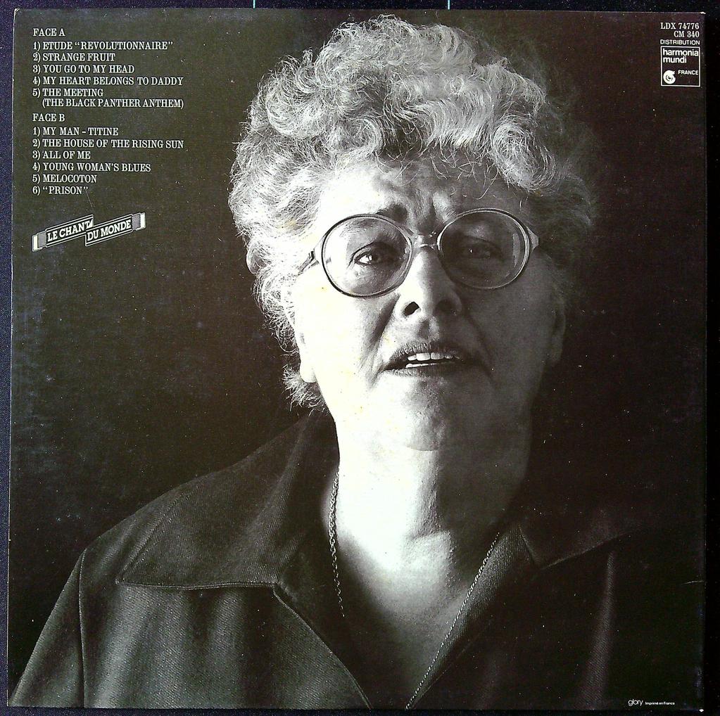 Vinyle – Colette Magny – Musique – Chansons pour Titine