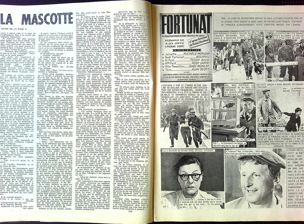 Magazine Festival N° 613 – Cinéma – Vintage 1961