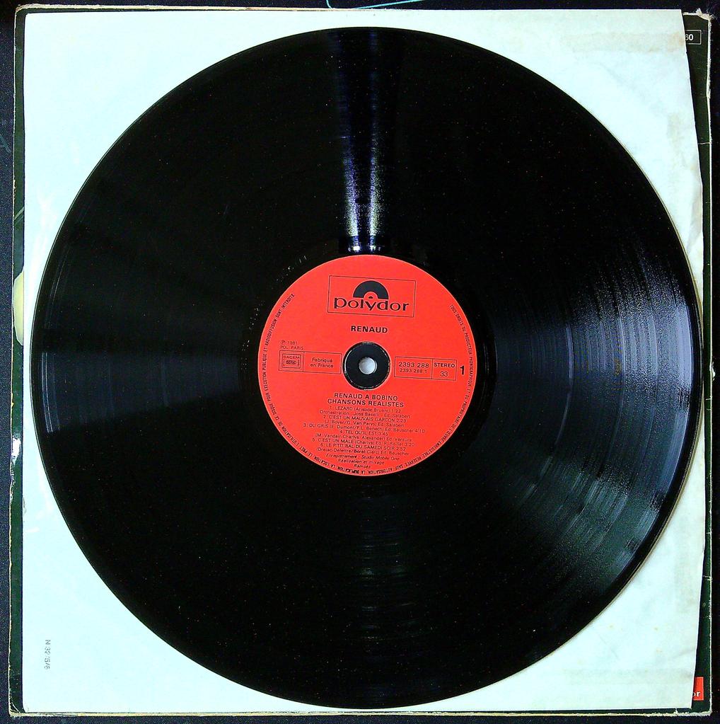 Disque vinyle Lp Renaud Le P tit Bal du Samedi soir